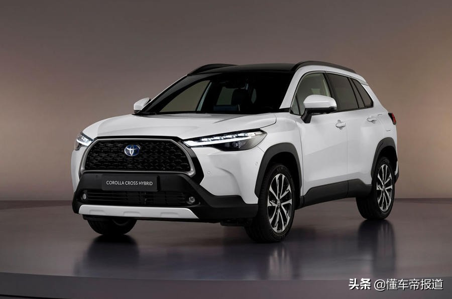 新车 | RAV4的“小兄弟”更新了！2022款丰田卡罗拉CROSS官图发布  -图1