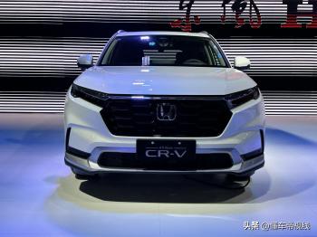 新车 | 售18.59万起，东风本田全新CRV亮相天津车展，全系1.5T+CVT  -图2